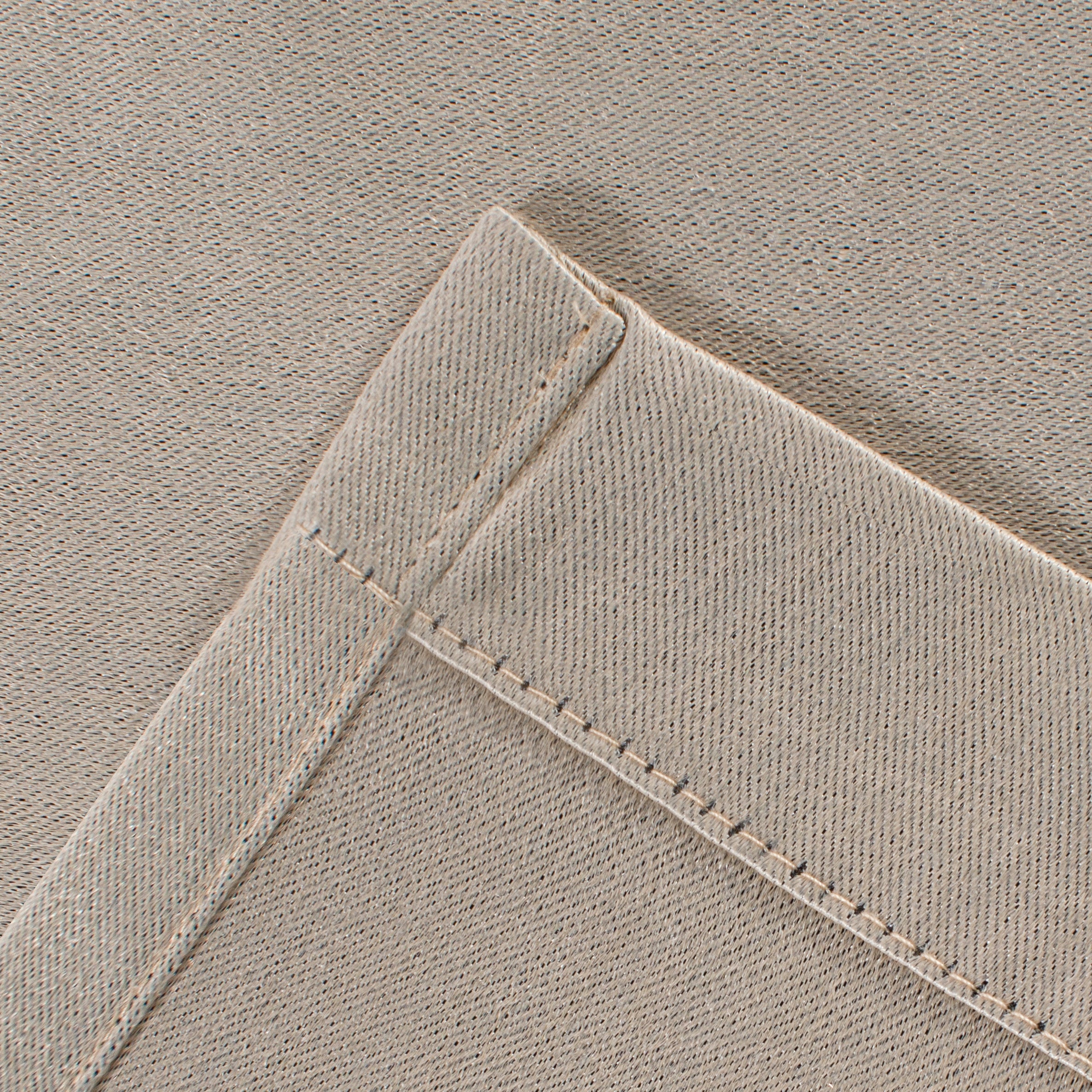 Dainty Home Brookville Textured 100% Blackout Luxurious Metallic Sheen Thermal Insulated Grommet Single Panel