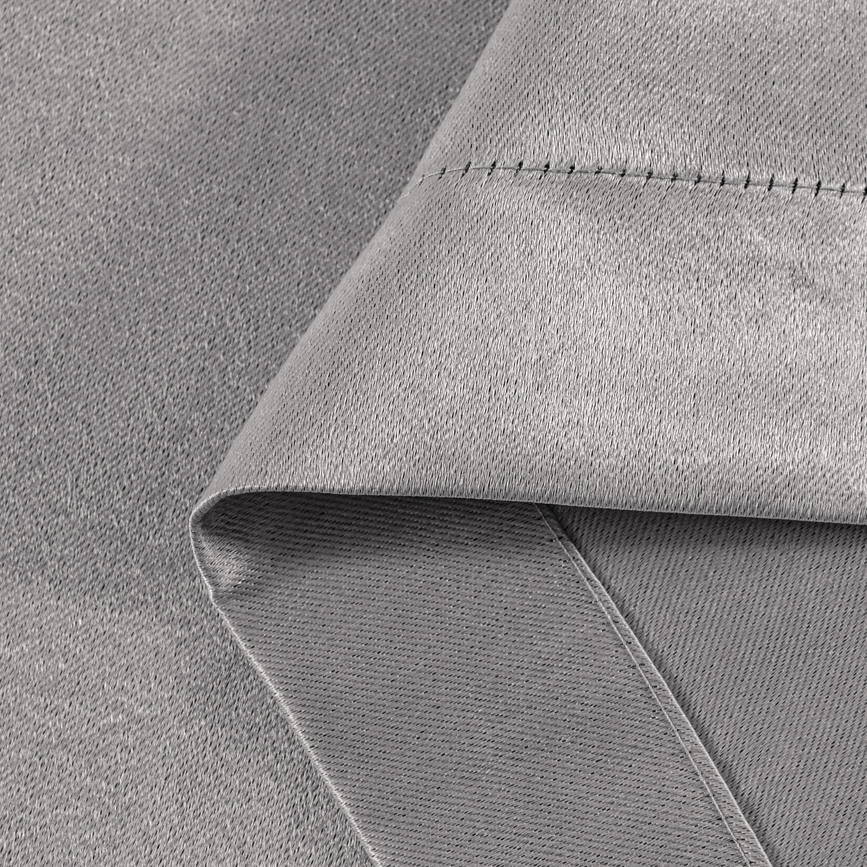 Dainty Home Brookville Textured 100% Blackout Luxurious Metallic Sheen Thermal Insulated Grommet Single Panel