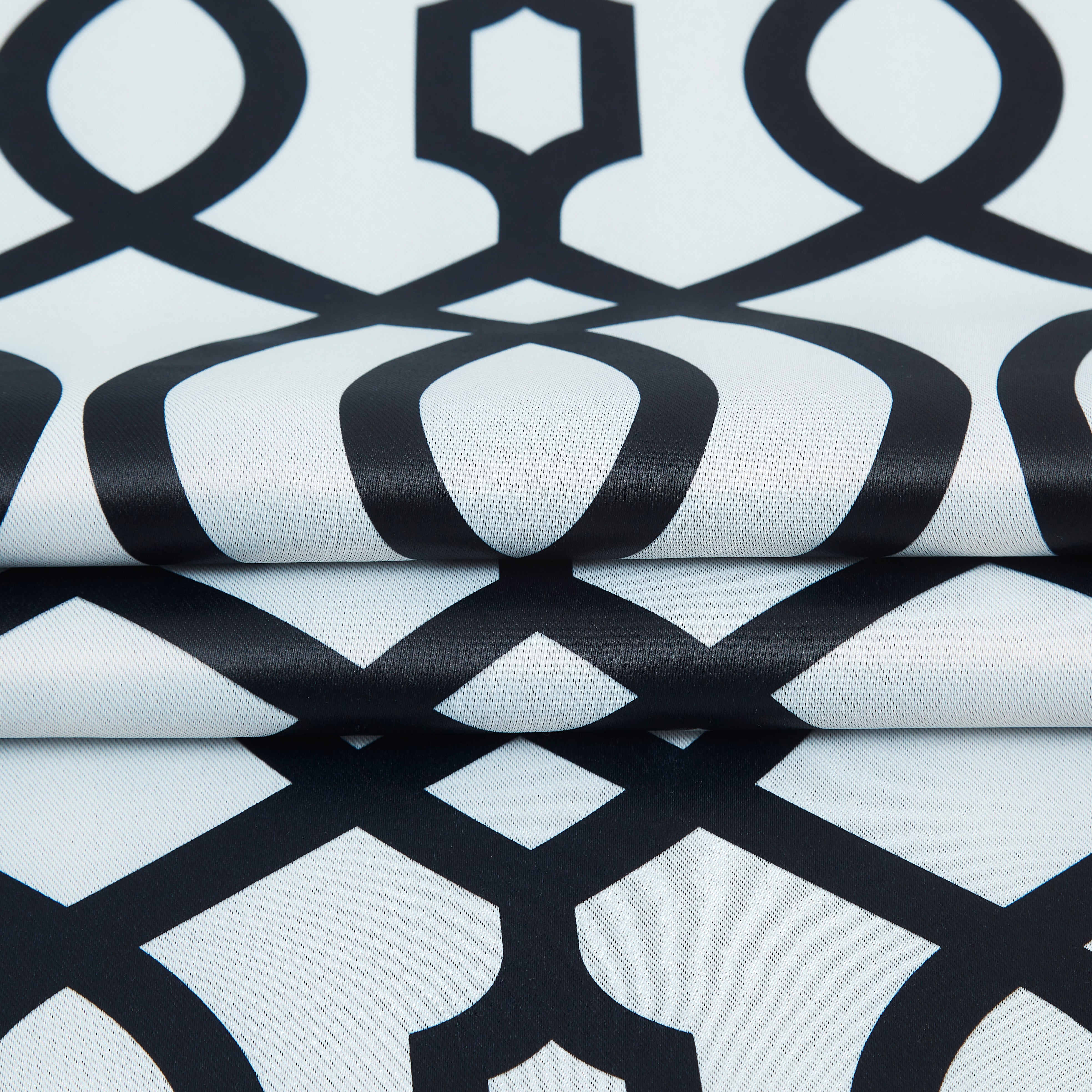 Dainty Home Trellis Printed 3D Designed Blackout Thermal Insulated Grommet Single Panel