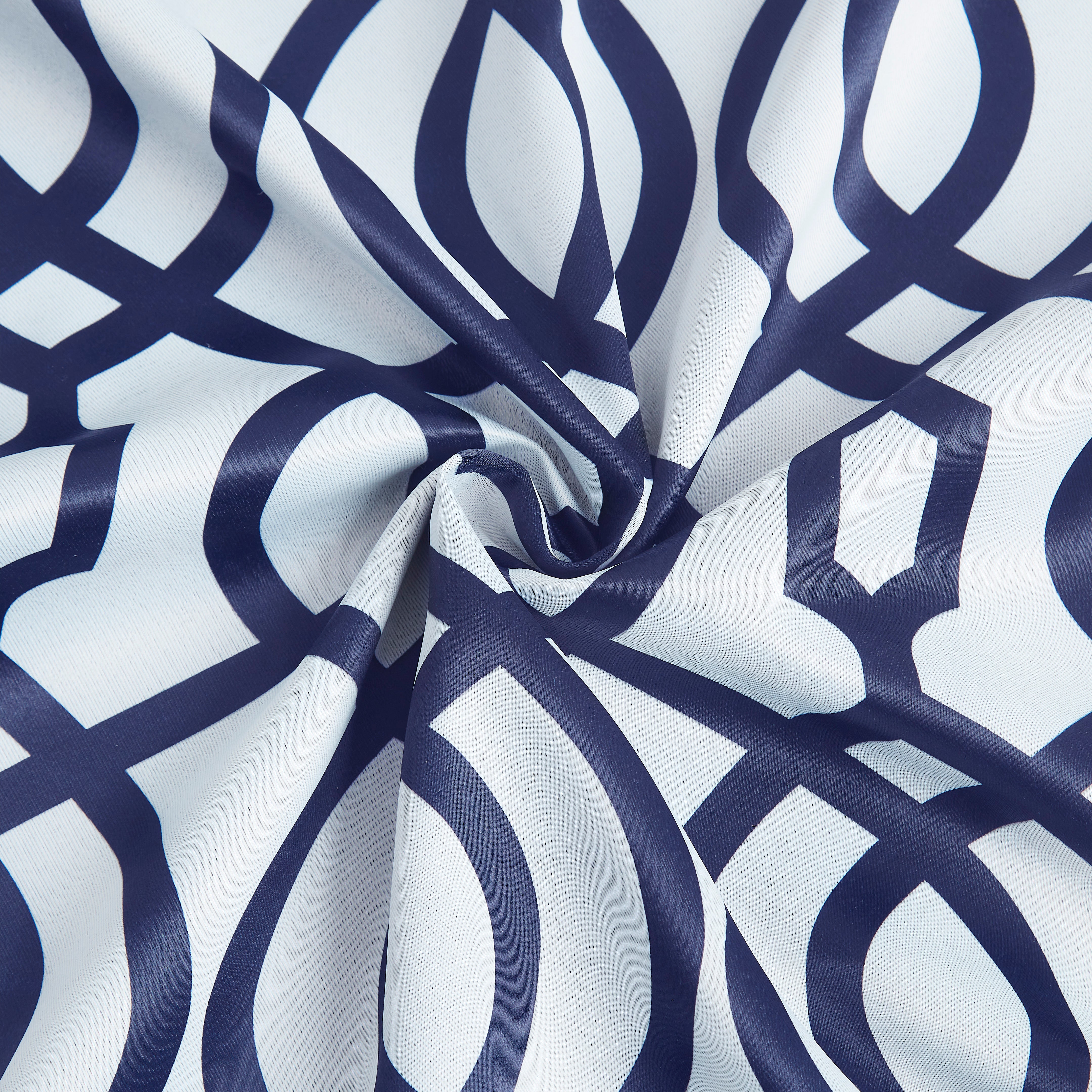 Dainty Home Trellis Printed 3D Designed Blackout Thermal Insulated Grommet Single Panel
