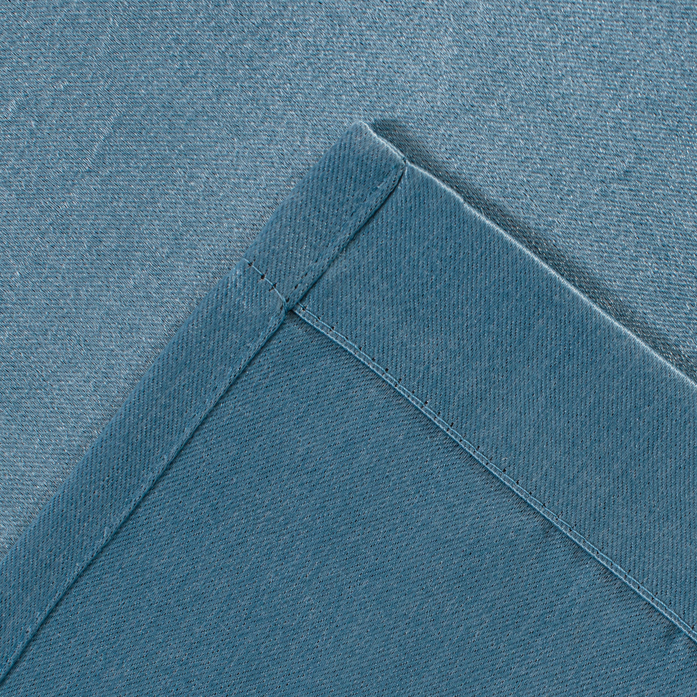 Dainty Home Brookville Textured 100% Blackout Luxurious Metallic Sheen Thermal Insulated Grommet Single Panel