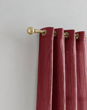Load image into Gallery viewer, Dainty Home Verona 3D Crushed Silk Textured Light Filtering Grommet Single Panel
