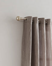Load image into Gallery viewer, Dainty Home Verona 3D Crushed Silk Textured Light Filtering Grommet Single Panel
