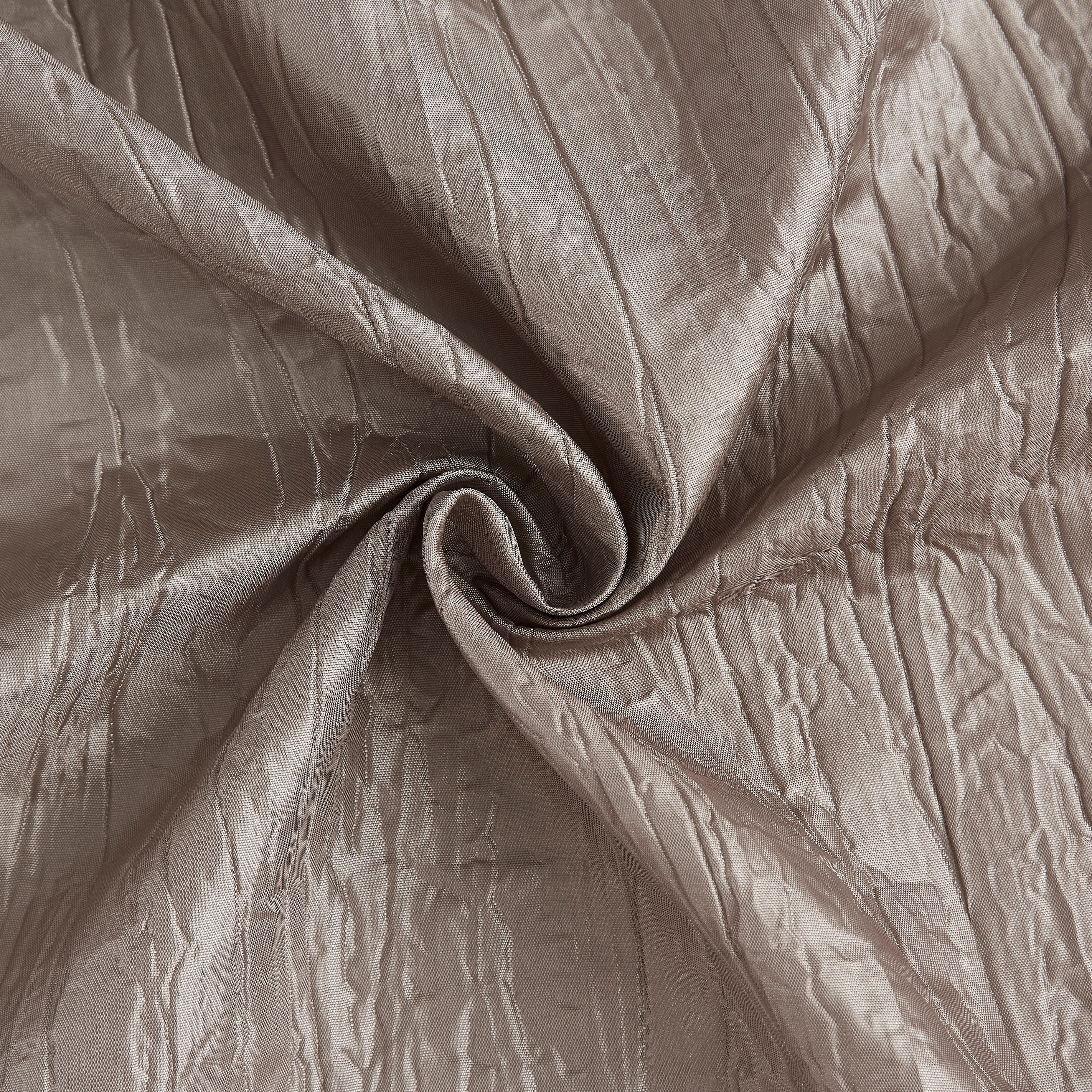 Dainty Home Verona 3D Crushed Silk Textured Light Filtering Grommet Single Panel