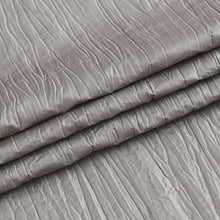 Load image into Gallery viewer, Dainty Home Verona 3D Crushed Silk Textured Light Filtering Grommet Single Panel
