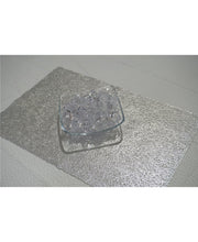Load image into Gallery viewer, Dainty Home Lacey Woven Metallic Lace Crossweave With Metallic Lace Pattern Reversible 12" x 18" Rectangular Placemats
