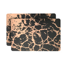 Load image into Gallery viewer, Dainty Home Marble Cork Foil Printed Marble Granite Designed Thick Cork Textured 12" x 18" Rectangular Placemats
