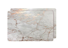 Load image into Gallery viewer, Dainty Home Marble Cork Foil Printed Marble Granite Designed Thick Cork Textured 12" x 18" Rectangular Placemats
