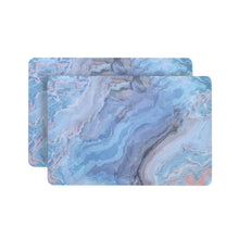 Load image into Gallery viewer, Dainty Home Marble Cork Foil Printed Marble Granite Designed Thick Cork Textured 12" x 18" Rectangular Placemats
