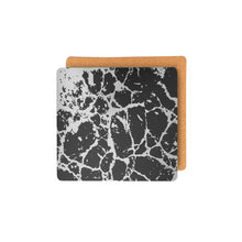 Load image into Gallery viewer, Dainty Home Marble Cork Foil Printed Marble Granite Designed Thick Cork Textured 15" x 15" Square Placemats

