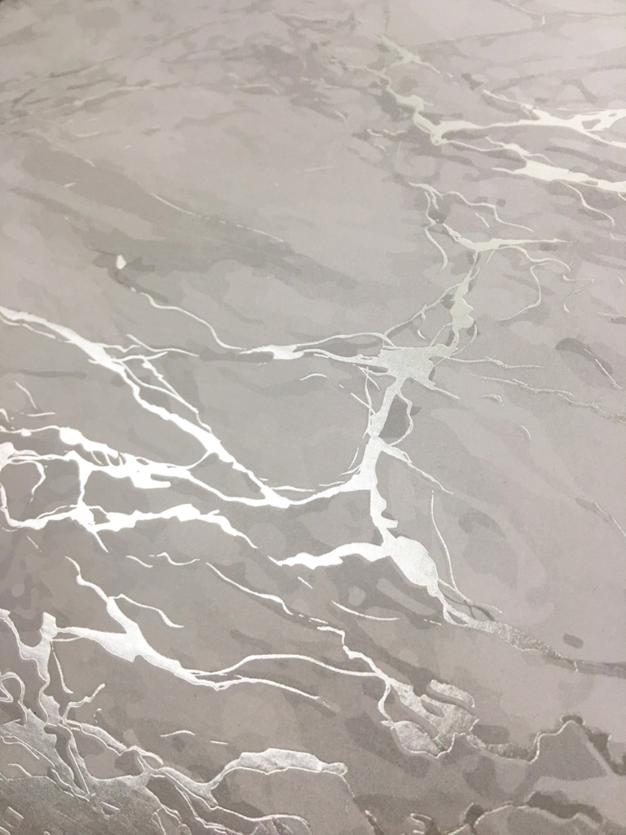Dainty Home Marble Cork Foil Printed Marble Granite Designed Thick Cork Textured 12" x 18" Rectangular Placemats