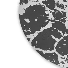 Load image into Gallery viewer, Dainty Home Marble Cork Foil Printed Marble Granite Designed Thick Cork Textured 15" x 15" Round Placemats
