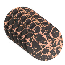 Load image into Gallery viewer, Dainty Home Marble Cork Foil Printed Marble Granite Designed Thick Cork Textured 15" x 15" Round Placemats
