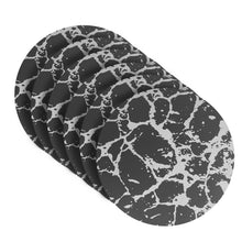Load image into Gallery viewer, Dainty Home Marble Cork Foil Printed Marble Granite Designed Thick Cork Textured 15" x 15" Round Placemats
