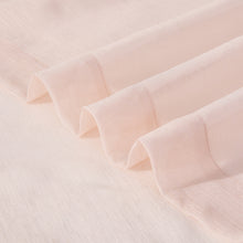 Load image into Gallery viewer, Dainty Home Malibu Solid Airy &amp; Breathable Semi-Sheer Light Filtering Extra Wide Grommet Panel Pair
