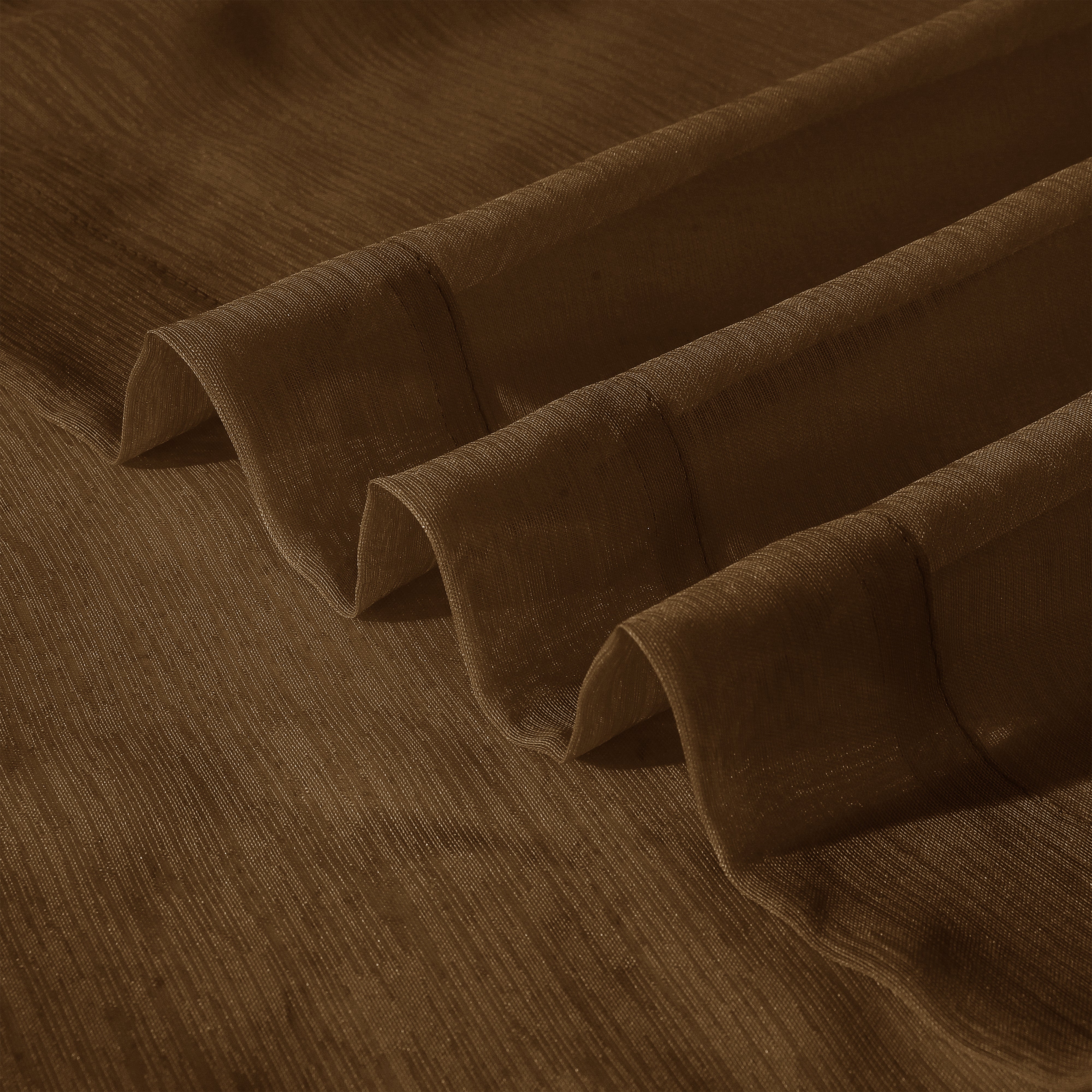 Dainty Home Malibu Solid Airy & Breathable Semi-Sheer Light Filtering Extra Wide Grommet Panel Pair