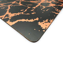 Load image into Gallery viewer, Dainty Home Marble Cork Foil Printed Marble Granite Designed Thick Cork Textured 12" x 18" Rectangular Placemats
