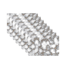 Load image into Gallery viewer, Dainty Home Marble Cork Foil Printed Marble Granite Designed Thick Cork Textured 12" x 18" Rectangular Placemats

