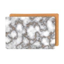 Load image into Gallery viewer, Dainty Home Marble Cork Foil Printed Marble Granite Designed Thick Cork Textured 12" x 18" Rectangular Placemats
