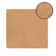 Load image into Gallery viewer, Dainty Home Marble Cork Foil Printed Marble Granite Designed Thick Cork Textured 15" x 15" Square Placemats
