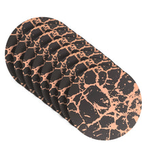 Load image into Gallery viewer, Dainty Home Marble Cork Foil Printed Marble Granite Designed Thick Cork Textured 15" x 15" Round Placemats
