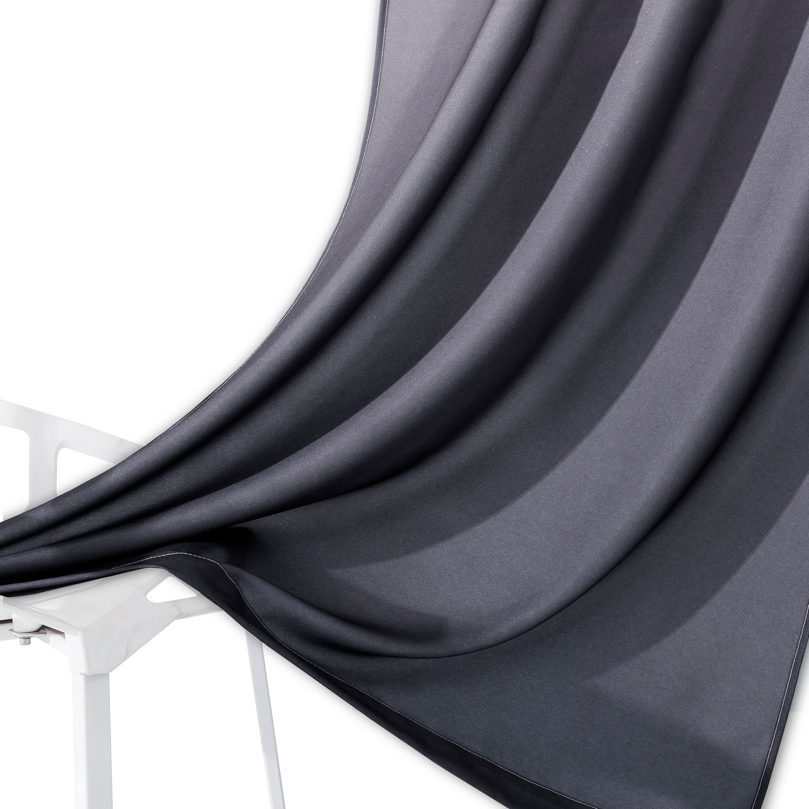 Dainty Home Shades Gradient Ombre Design Heavy Room Darkening Rod Pocket Panel Pair