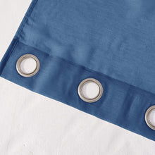 Load image into Gallery viewer, Dainty Home Malibu Solid Airy &amp; Breathable Semi-Sheer Light Filtering Extra Wide Grommet Panel Pair
