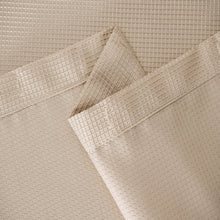 Load image into Gallery viewer, Dainty Home Hotel Collection Waffle Heavy Duty Fabric Waffle Weave Hotel Quality Shower Curtain
