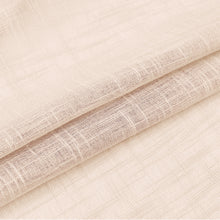Load image into Gallery viewer, Dainty Home Hannah Solid Criss-Cross Weave Fabric Semi-Sheer Airy &amp; Breathable Light Filtering Grommet Panel Pair
