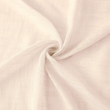 Load image into Gallery viewer, Dainty Home Hannah Solid Criss-Cross Weave Fabric Semi-Sheer Airy &amp; Breathable Light Filtering Grommet Panel Pair

