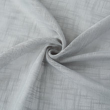 Load image into Gallery viewer, Dainty Home Hannah Solid Criss-Cross Weave Fabric Semi-Sheer Airy &amp; Breathable Light Filtering Grommet Panel Pair
