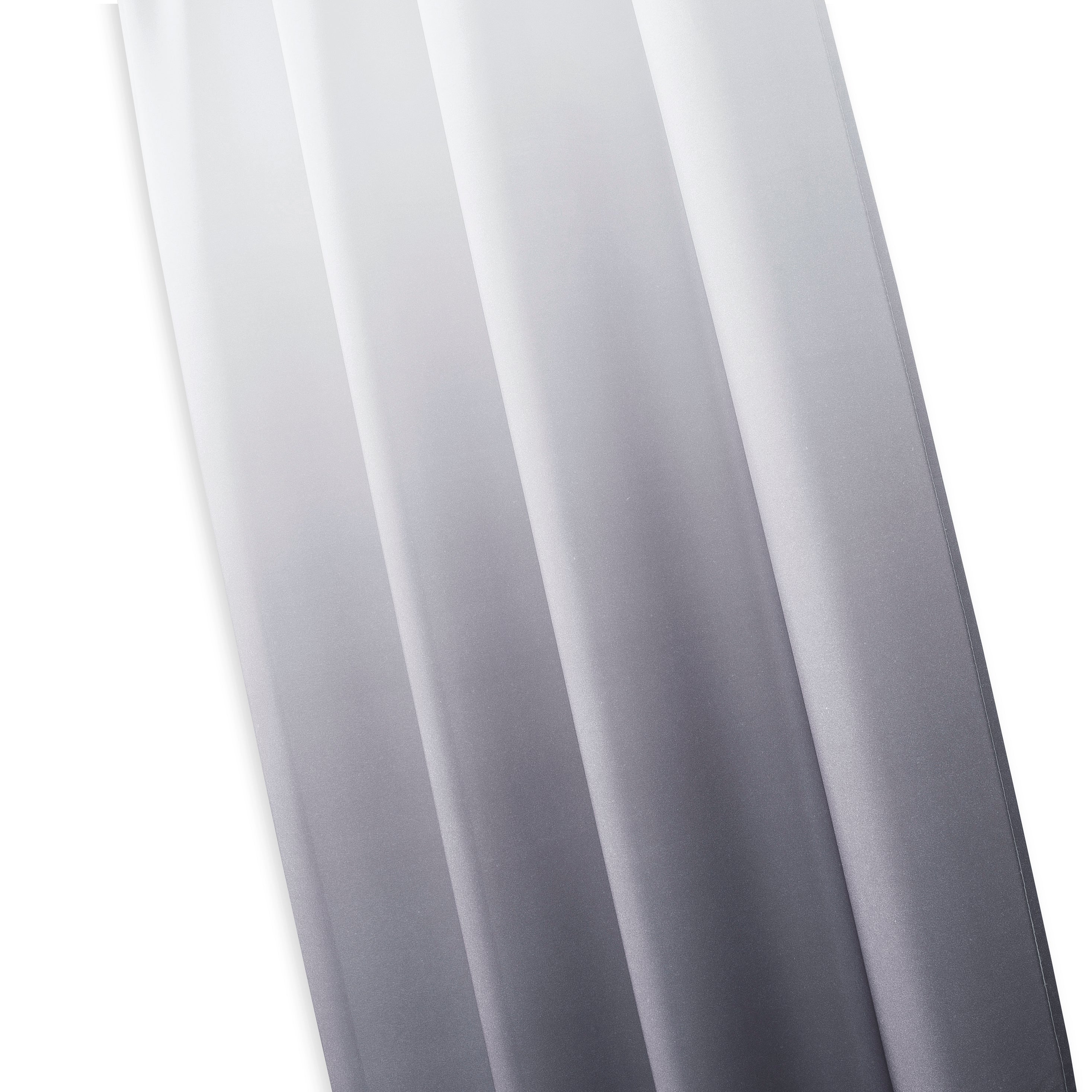 Dainty Home Shades Gradient Ombre Design Heavy Room Darkening Rod Pocket Set Of 4 Window Panels