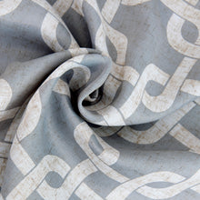 Load image into Gallery viewer, Dainty Home Interlock Printed 3D Designed Blackout Thermal Insulated Grommet Single Panel
