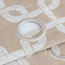 Load image into Gallery viewer, Dainty Home Interlock Printed 3D Designed Blackout Thermal Insulated Grommet Single Panel
