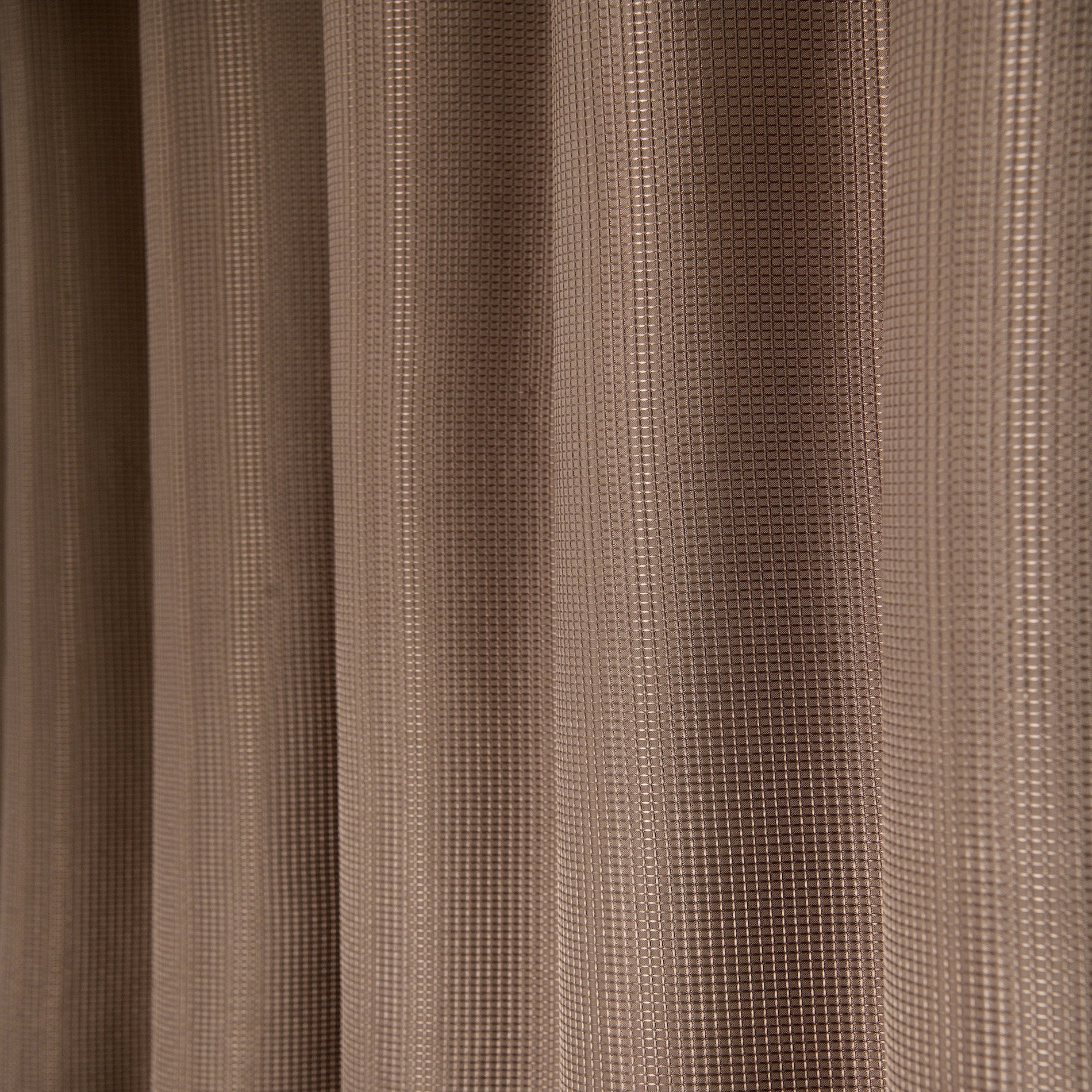 Dainty Home Hotel Collection Waffle Heavy Duty Fabric Waffle Weave Hotel Quality Shower Curtain