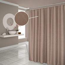 Load image into Gallery viewer, Dainty Home Hotel Collection Waffle Heavy Duty Fabric Waffle Weave Hotel Quality Shower Curtain

