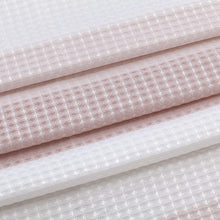 Load image into Gallery viewer, Dainty Home Ombre Waffle 3D Striped Waffle Weave Textured Ombre Stripe Designed Fabric Shower Curtain
