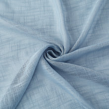 Load image into Gallery viewer, Dainty Home Hannah Solid Criss-Cross Weave Fabric Semi-Sheer Airy &amp; Breathable Light Filtering Grommet Panel Pair
