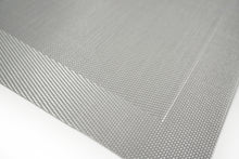 Load image into Gallery viewer, Dainty Home Santa Monica Woven Textilene Crossweave With Solid Geometric Pattern Reversible 13" x 19" Rectangular Placemats
