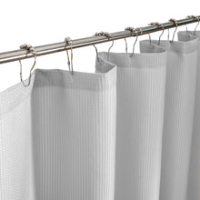 Load image into Gallery viewer, Dainty Home Hotel Collection Waffle Heavy Duty Fabric Waffle Weave Hotel Quality Shower Curtain
