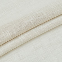 Load image into Gallery viewer, Dainty Home Hannah Solid Criss-Cross Weave Fabric Semi-Sheer Airy &amp; Breathable Light Filtering Grommet Panel Pair
