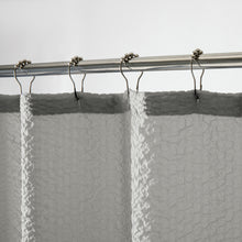 Load image into Gallery viewer, Dainty Home Tranquility Embossed Seersucker Designed 70" x 72" Shower Curtain
