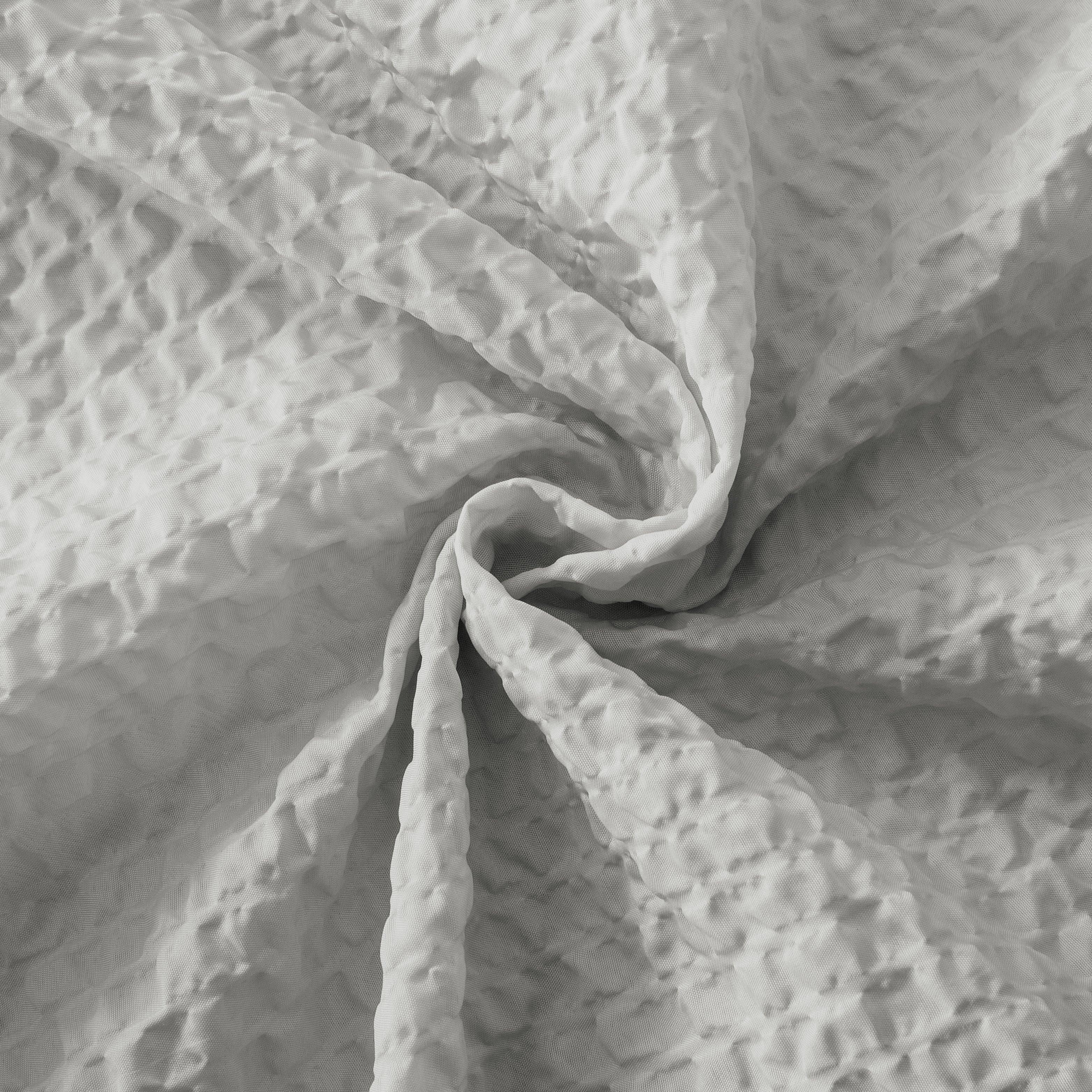 Dainty Home Tranquility Embossed Seersucker Designed 70" x 72" Shower Curtain