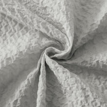 Load image into Gallery viewer, Dainty Home Tranquility Embossed Seersucker Designed 70" x 72" Shower Curtain
