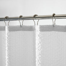 Load image into Gallery viewer, Dainty Home Tranquility Embossed Seersucker Designed 70" x 72" Shower Curtain
