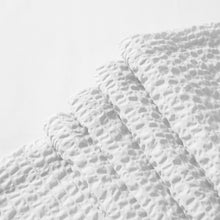 Load image into Gallery viewer, Dainty Home Tranquility Embossed Seersucker Designed 70" x 72" Shower Curtain
