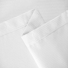 Load image into Gallery viewer, Dainty Home Hotel Collection Waffle Heavy Duty Fabric Waffle Weave Hotel Quality Shower Curtain

