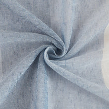 Load image into Gallery viewer, Dainty Home Chelsea Gradient Ombre Linen Look Fabric Textured Gradient Striped Designed Fabric Shower Curtain
